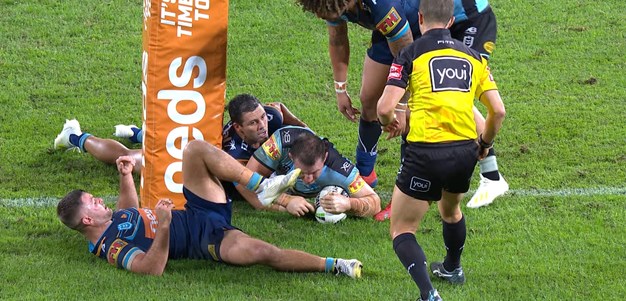 Gallen scores try in last game at Suncorp