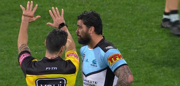 Fifita sin-binned for late hit