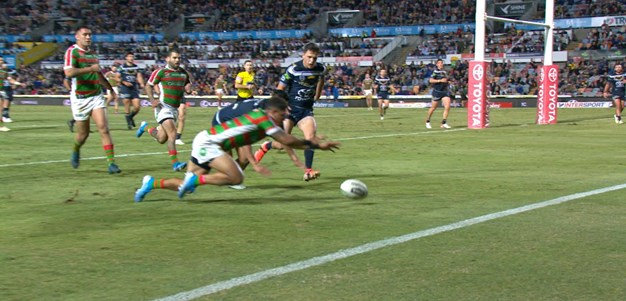 Gagai scores off freak Reynolds kick