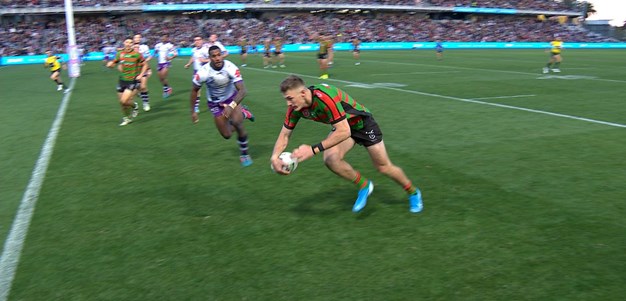 Rabbitohs take advantage of extra man