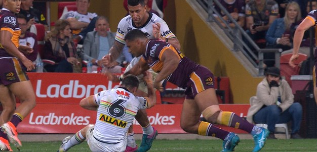 Pangai sent to the sin bin for crusher tackle on Maloney