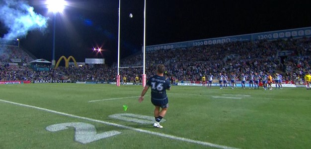 Scott Bolton converts for the final ever points at 1300SMILES Stadium