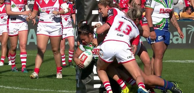 Leiataua forces her way over