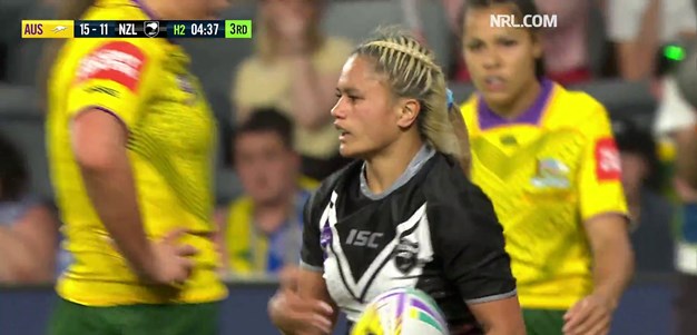 Maynard scores the winner for the Kiwi Ferns