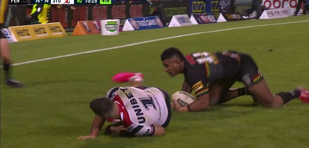 Kikau monsters his way over to give Penrith the lead