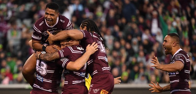 Last time they met: Raiders v Sea Eagles - Round 23, 2019