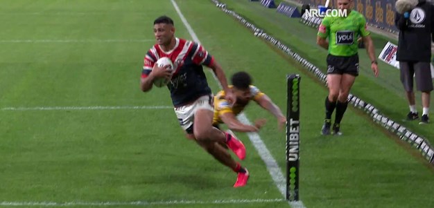 Tupou try seals the win for the Roosters