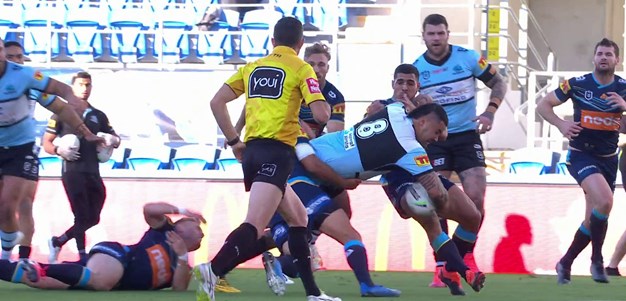 Graham turns it inside to Fifita on the last