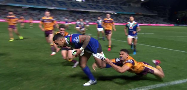 Maumalo double gives Warriors converted try lead