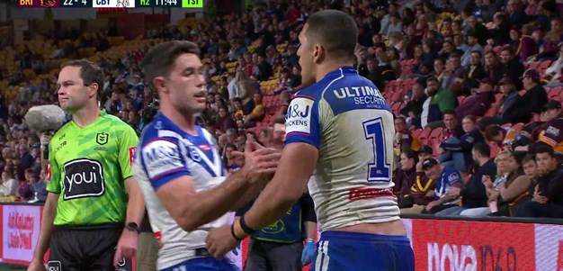 Watene-Zelezniak gets the Bulldogs second