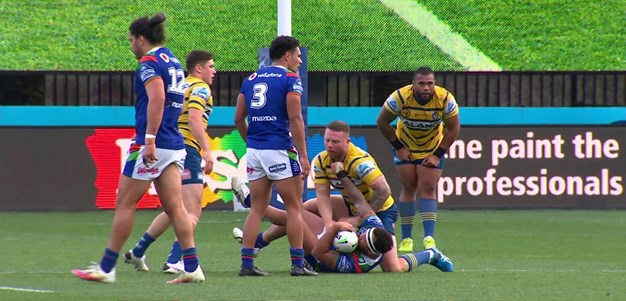 Tevaga sent to sin bin for jersey punch