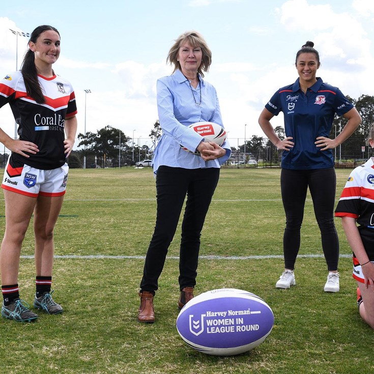 Welcome to Harvey Norman Women In League Round