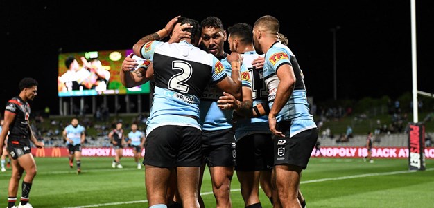 Match Highlights: Sharks v Warriors