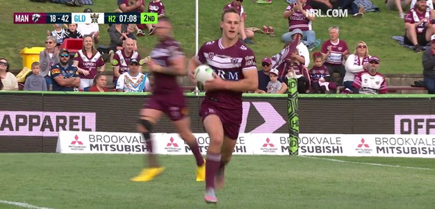 Sironen into the back field for DCE to score