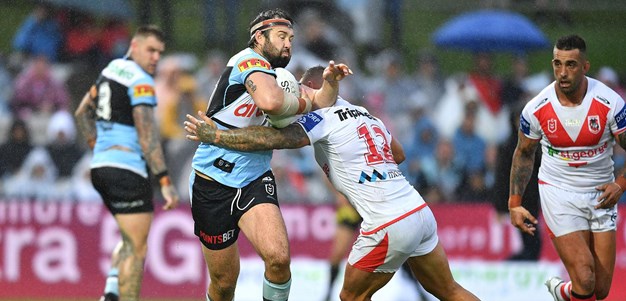 Woods try locks in the two-points for Cronulla