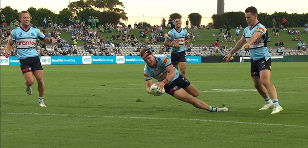 Teig Wilton gets his first NRL try