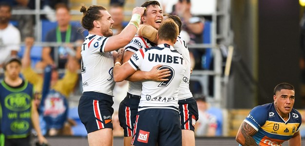 Footwork and power puts Manu over as Roosters skip away