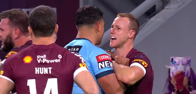 The running battle between Latrell and DCE in Origin II