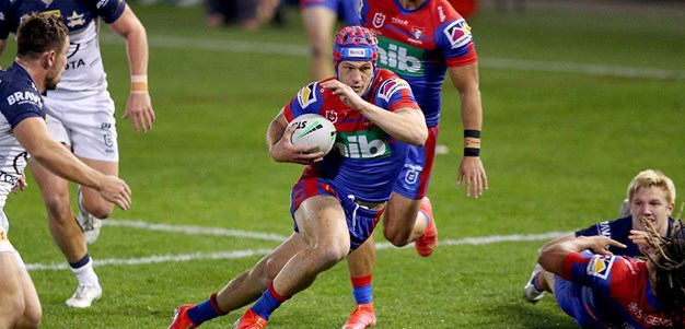 Young scoots down the sideline to send Ponga over for his second