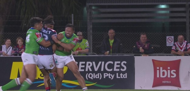 Rapana on report for shoulder charge