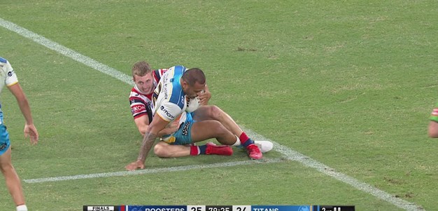 Sam Walker makes a season-saving tackle!