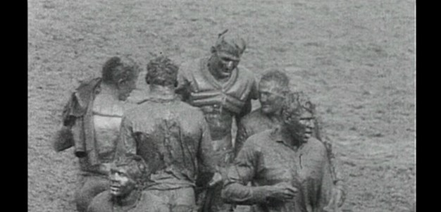 The moment the trophy was born: Provan-Summons trophy embrace