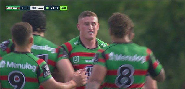 Bijorac crosses for the Rabbitohs