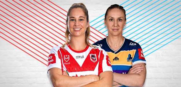 NRLW Teams: Dragons v Titans