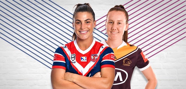 NRLW Teams: Roosters v Broncos