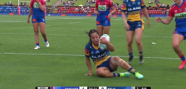 Penitani scores Eels maiden NRLW try