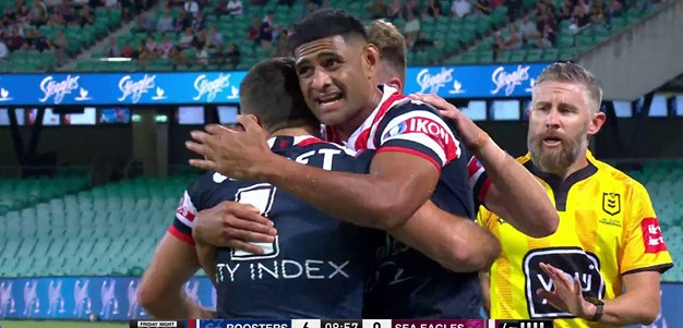 Tupou finishes off a lovely backline move