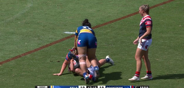 Temara slots the late field-goal to put the Roosters ahead