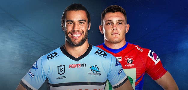 NRL Teams: Sharks v Knights