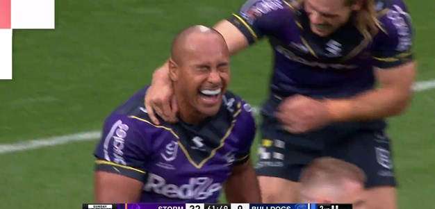 Felise Kaufusi finishes off a brilliant Storm move