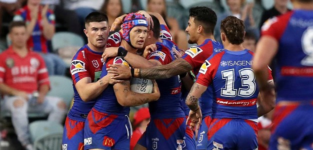 Bradman Best ploughs the road for Ponga