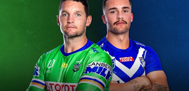 Raiders v Bulldogs: Round 9