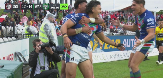 Acrobatic Watene-Zelezniak spurs on the Warriors