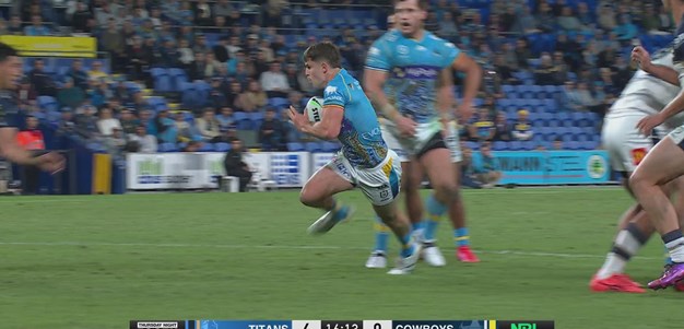 Titans halves combine to open the scoring