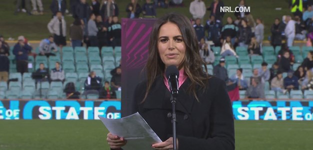 U19 Women's post-match presentation