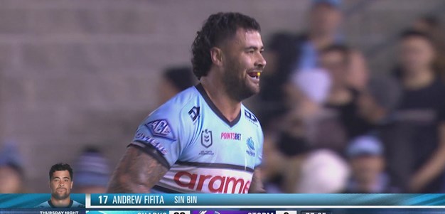 Fifita sent to the sin bin