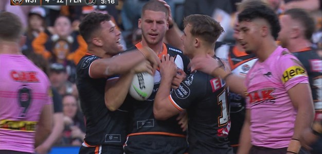 Tigers with the scrum set-play brilliance