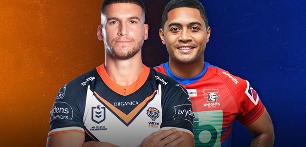 Wests Tigers v Knights: Round 21