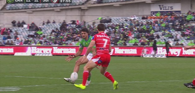 Savage kicks for Hopoate to score