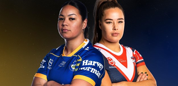 NRLW Teams: Eels v Roosters