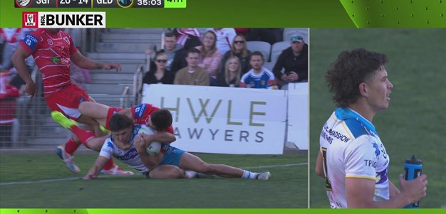 Incredible try saver from Hunt