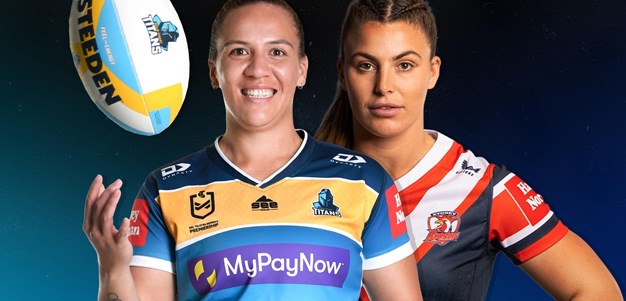 NRLW Teams: Titans v Roosters