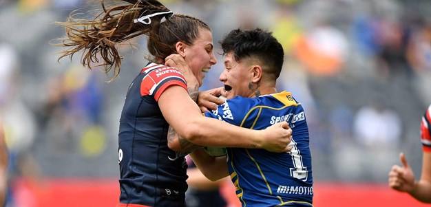 NRLW final fire up: Roosters v Eels