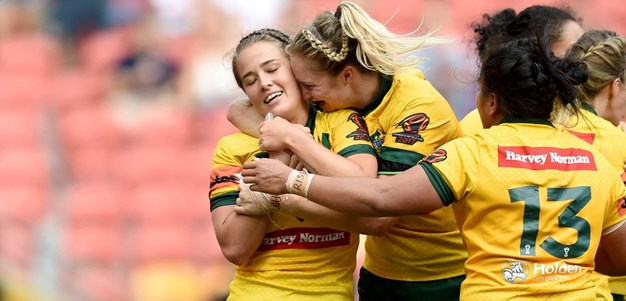 Jillaroos v Kiwi Ferns, RLWC Final, 2017