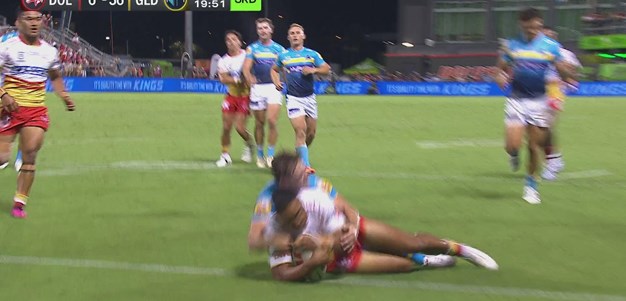 Katoa puts Lemuelu in for the try