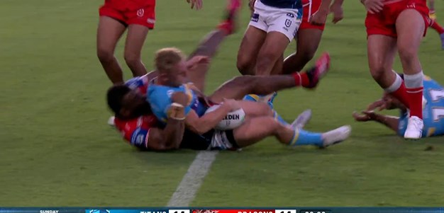 Ravalawa saves the try